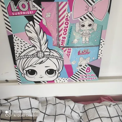 Lot 8 livres coloriage LOL surprise 